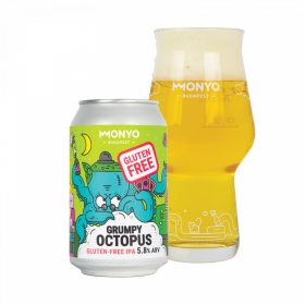 Monyo Grumpy Octopus IPA sör 0,33l 5,8% gluténmentes 
