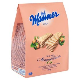   Manner mogyorókrémmel töltött ropogós ostyaszeletek 400 g