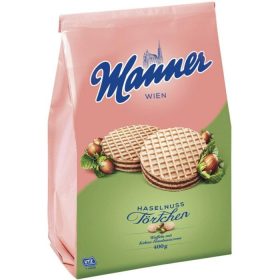   Manner Törtchen Kakaós-Mogyorókrémmel Töltött Ostya 400g