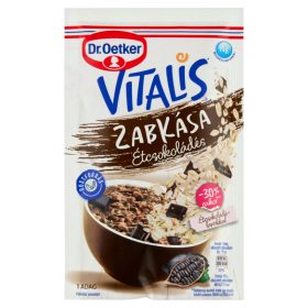   Dr. Oetker Vitalis zabkása 54 g étcsokoládés, -30% cukortartalommal