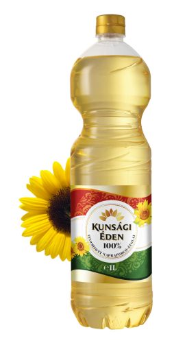 Kunsági Éden finomított napraforgó étolaj 1l