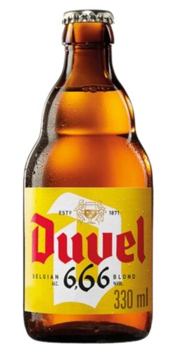 Duvel 666 Belga kézműves világos sör 0,33l 6,66%