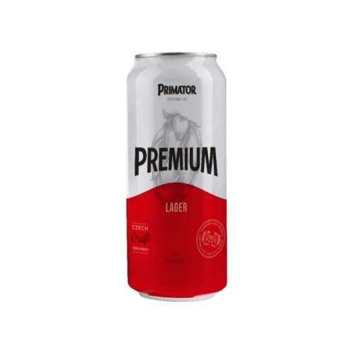 Primátor Premium Lager LEZAK 11° 5% 0,5 l üveges