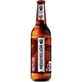 Szent András Meggyes Sör /Üveges/  0,5L Alc :3,7%]