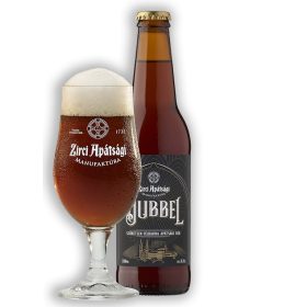   Zirci Apátsági Dubbel szűretlen félbarna apátsági sör 0,33l üveges 6,5% 