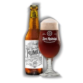   Zirci Apátsági Fumus Szűretlen világos sör 0,33l üveges Alc:8%
