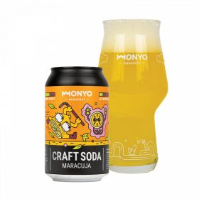 MONYO MARACUJA CRAFT SODA 0% 0,33L