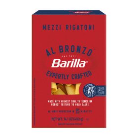 Barilla Bronzo Mezzi Rigatoni Tészta 400g