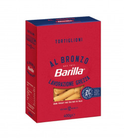 Barilla Bronzo Tortiglioni Tészta 400g
