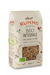 Rummo BIO Tubetti Rigati teljeskiörlésű durumbúza Tészta 500g