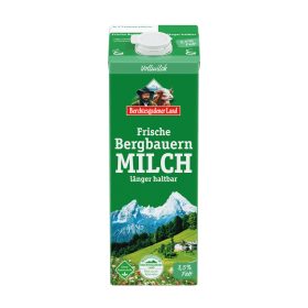 Frische Bergbauern-Milch, länger haltbar 3.5%